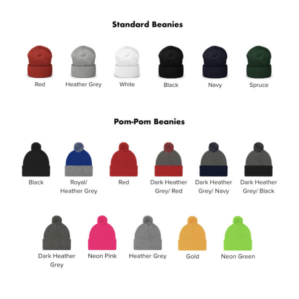 Hash Name beanie options