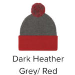 Red / Heather Pom $0.00