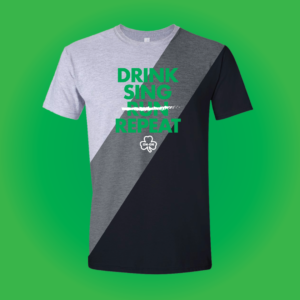 Official Unofficial 2021 Green Dress Run Drinking Shirt