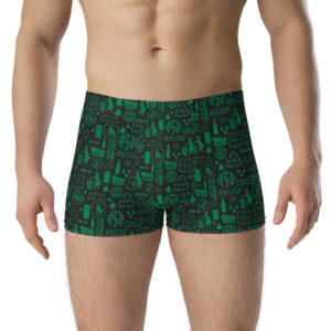 Hashers Not Trashers Boxer Briefs - Black
