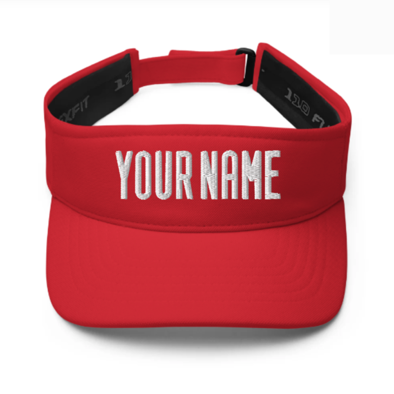 Personalized Hash Name Visor Half Mind Hab