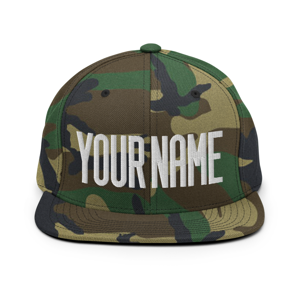 Custom Name Cranium Camo
