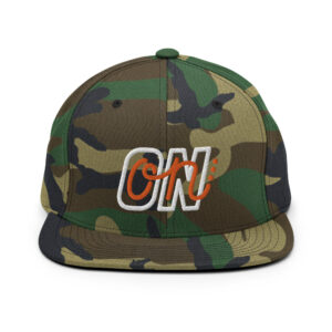 On-On Cranium Camo Snapback