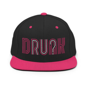 DRU?K Shot Girl Summer Snapback Hat