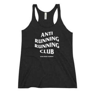 Anti-Running Running Club Racerback Tank