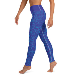 Hashers Not Trashers - Blue Earth Yoga Leggings