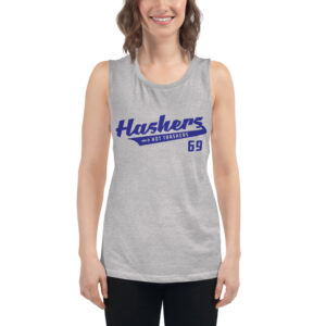 Hashers Not Trashers Script Muscle Tank (2 Colors)