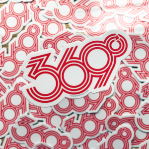 369 Degrees stickers