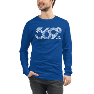369 Degrees Unisex Long Sleeve Tee