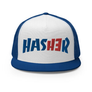 HASH3R Red, White, and Booze Trucker Cap