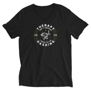 Hash Therapy V-Neck T-Shirt