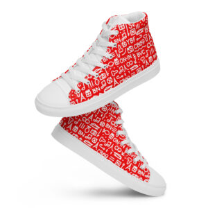 Women’s RDR high top canvas shoes
