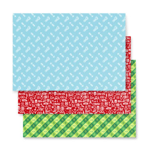 Hashy Holiday Wrapping Paper
