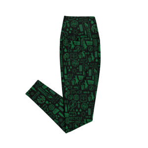 Hashers Not Trashers leggings (Dark) w/ pockets