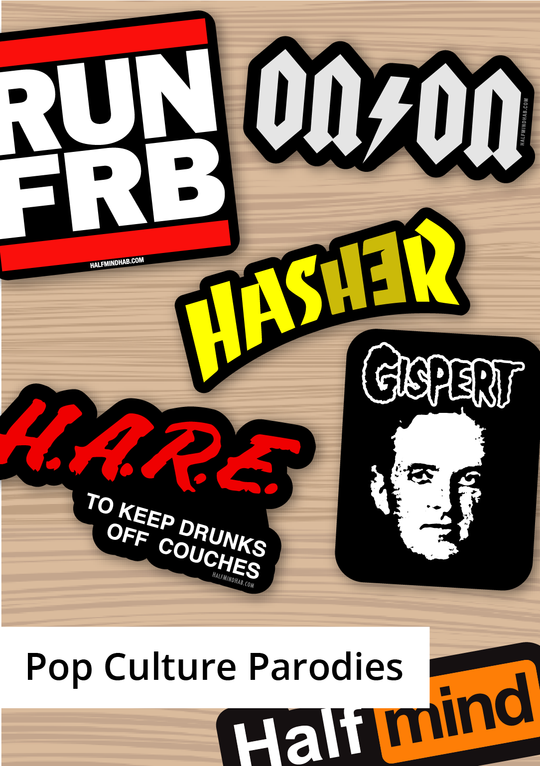 Pop Culture Hashing Parodies Collection