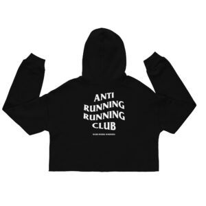 Anti-Running Running Club Crop Hoodie