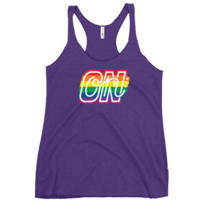 On-ON Pride Racerback Tank
