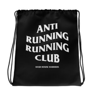 Anti-Running Running Club Drawstring bag