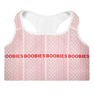Boobies Padded Sports Bra - Euro Edition