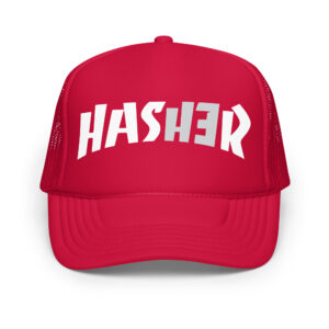 HASH3R Foam trucker hat (3 colors)