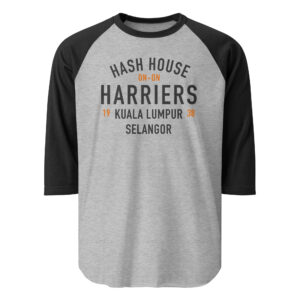 Hash Hare-itage 3/4 sleeve raglan shirt (3 colors)