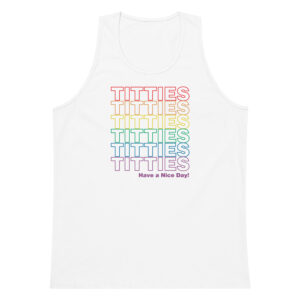 Titties Men’s tank top