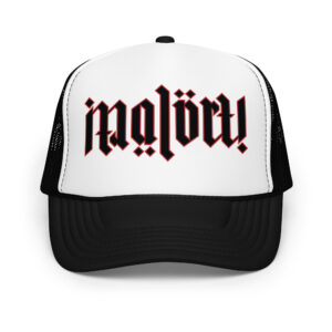 Malört Ambigram Foam trucker hat